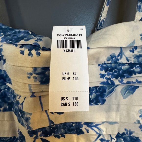 The A&F Emerson Poplin Wide Strap Midi Dress | Brand New With Tags 🏷️ - Picture 3 of 6